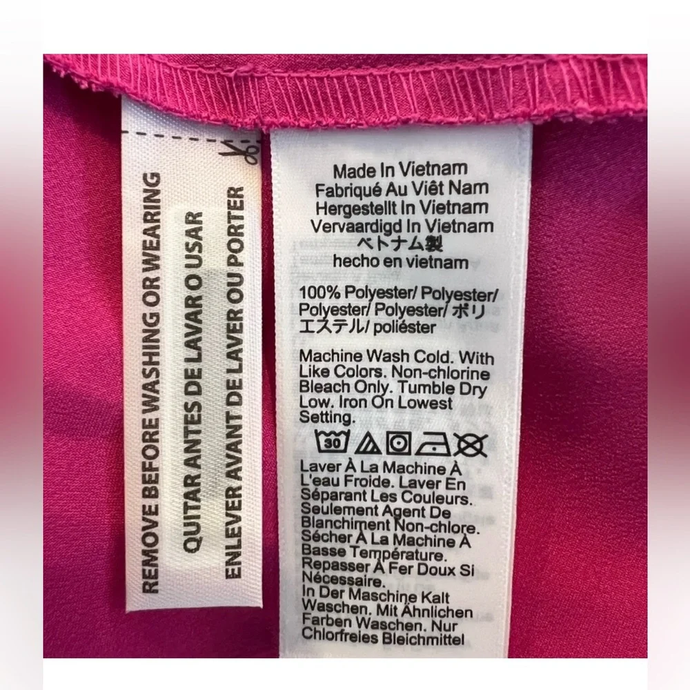 NEW JCrew Garden Blouse with Ruffled Sleeves  in Pink, Size Classic-XS - Picture 3 of 12